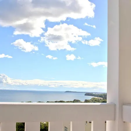 Mit Meerblick Und Balkon, Gratis Nutzung Vom Ahoi Erlebnisbad Und Sauna In Sellin - Meeresblick 66 *